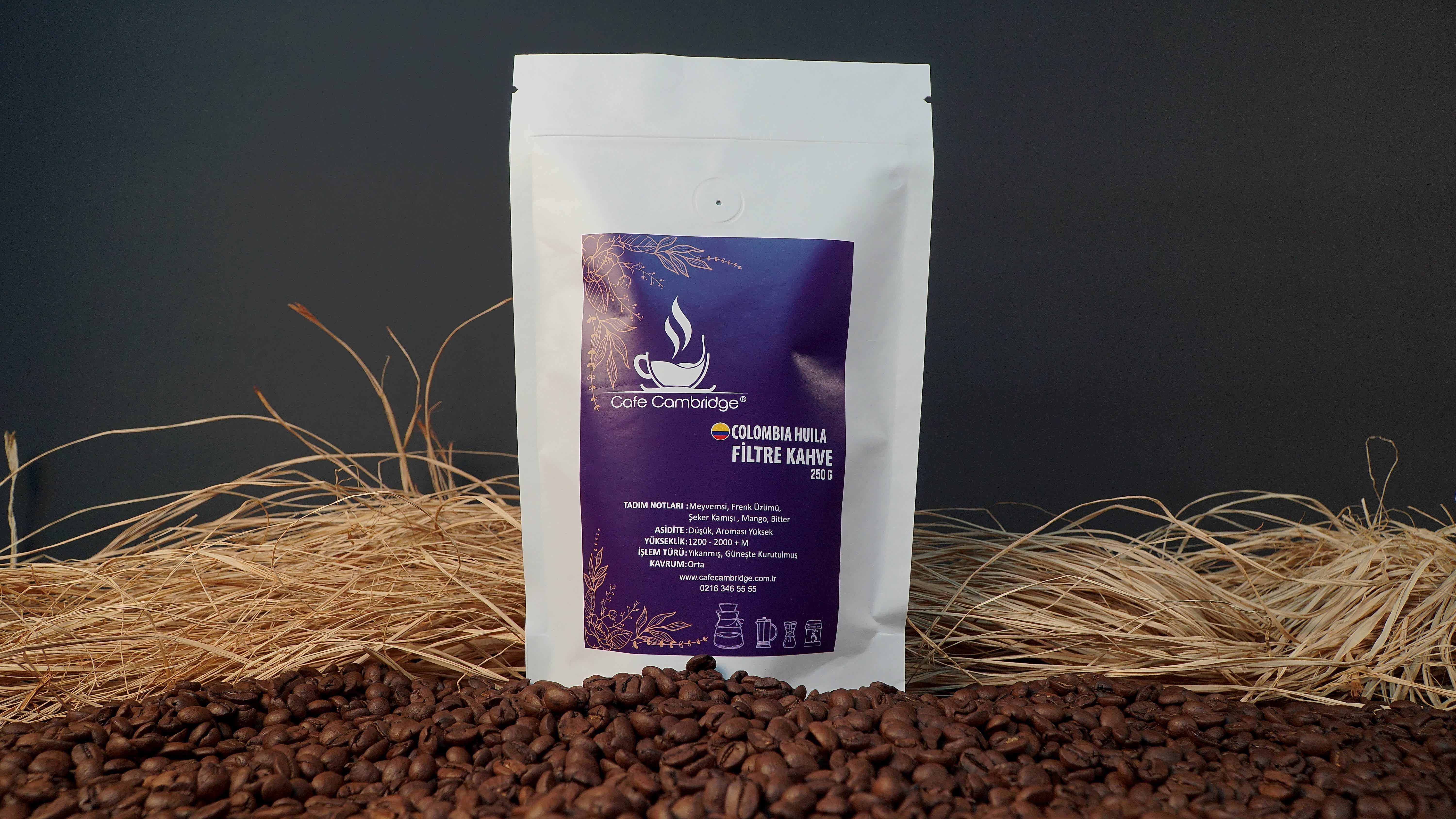 Colombia Huila Çekirdek Kahve - 250gr