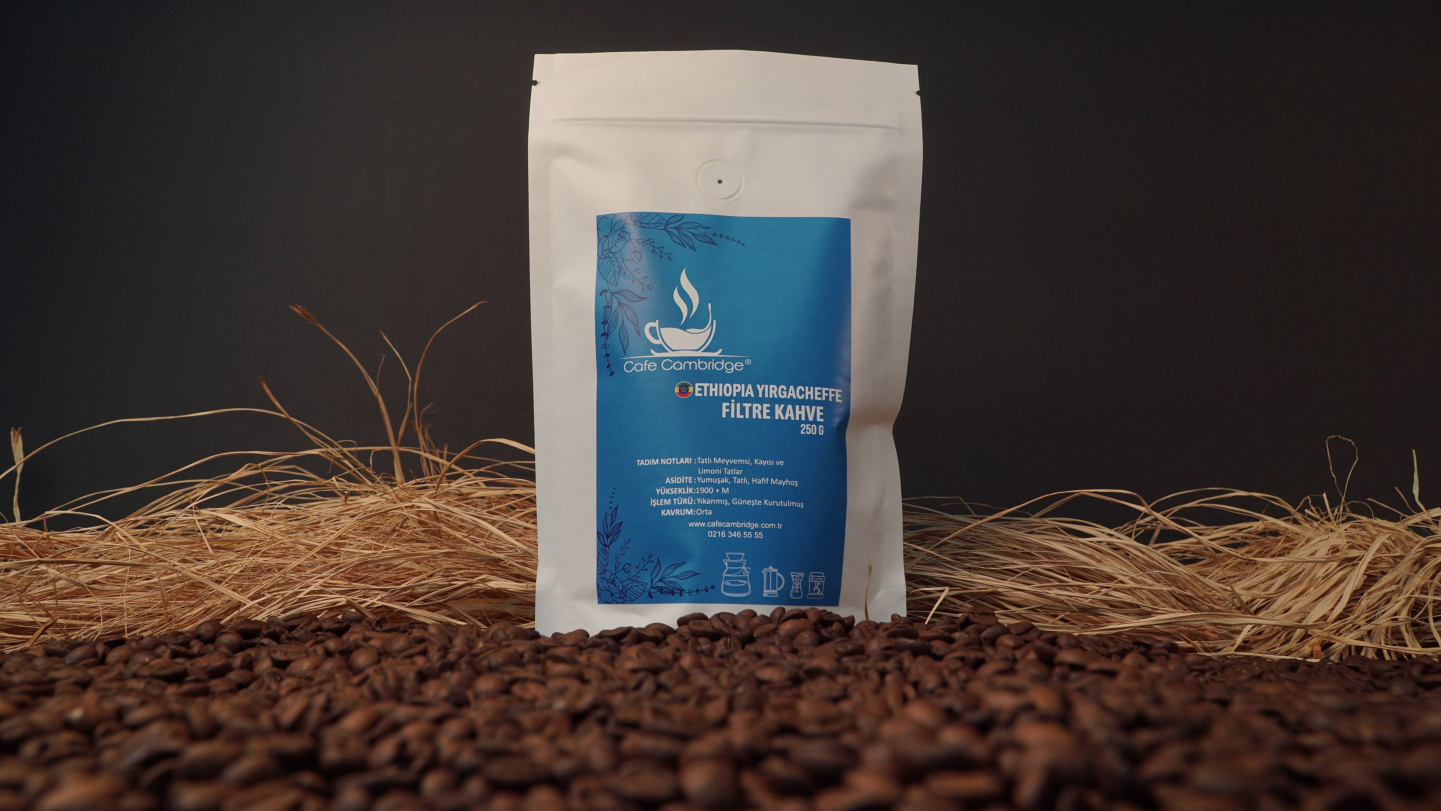 Ethiopia Yirgacheffe Filtre Kahve (Çekilmiş)