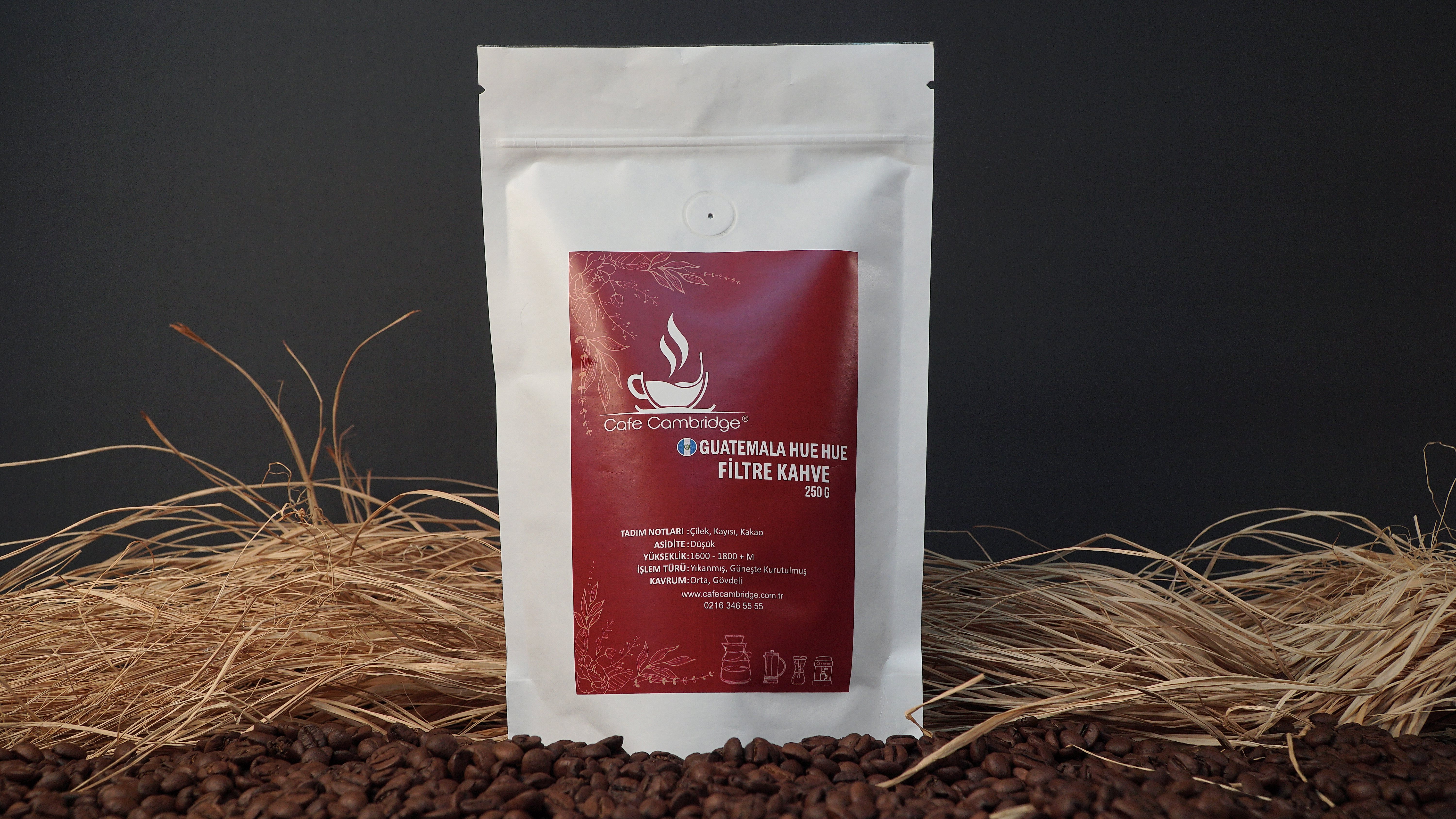 Guatemala Hue Hue Çekirdek Kahve - 250gr