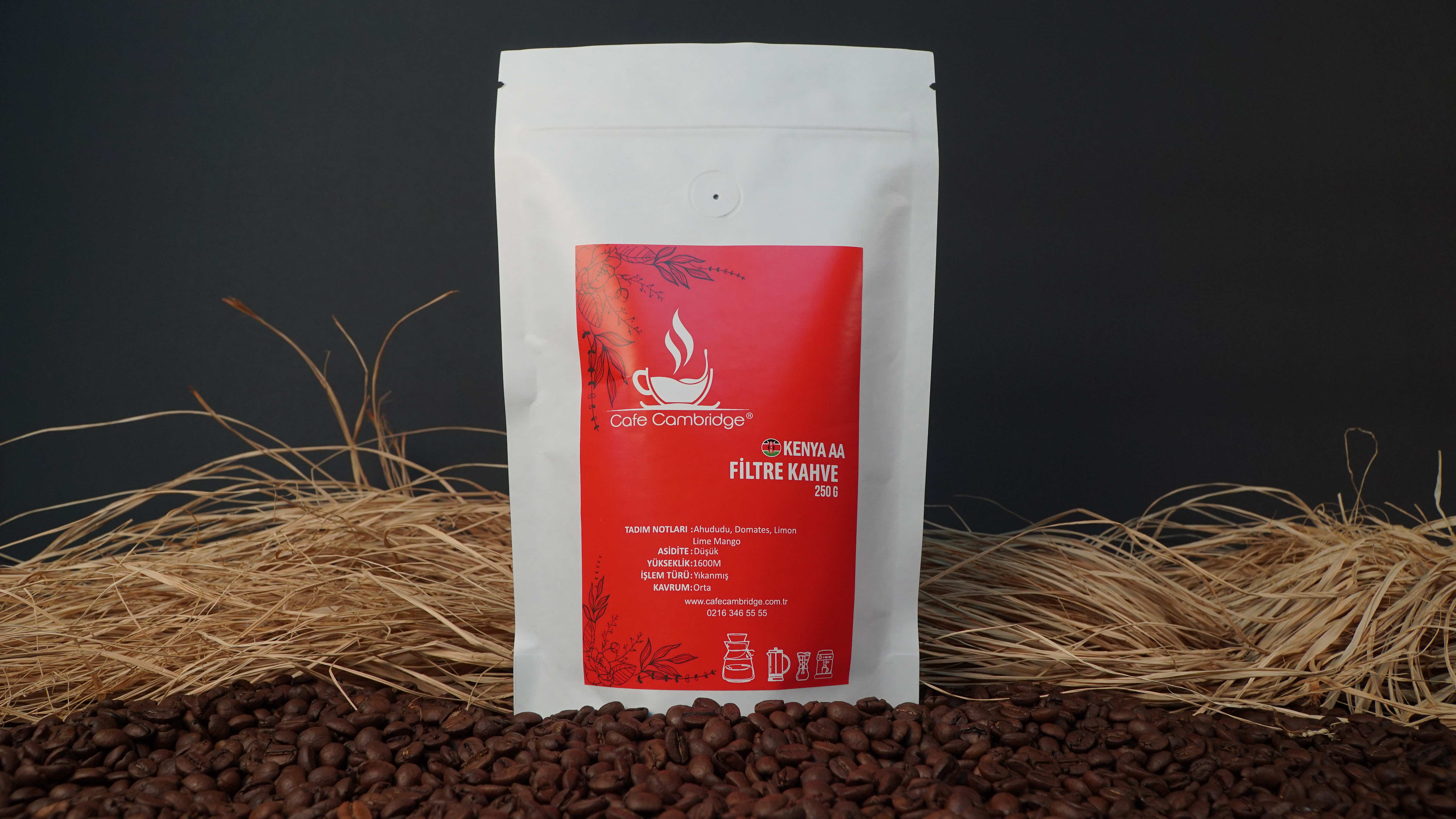 Kenya AA Çekilmiş Filtre Kahve - 4x250gr